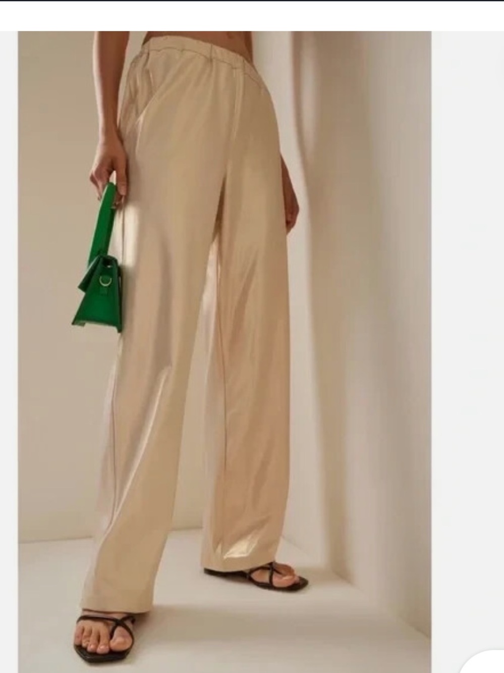 AEXAE Women's Metallic High-rise Trousers In Gold